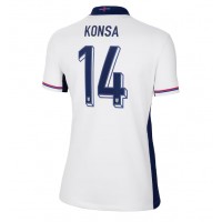 England Ezri Konsa #14 Replica Home Shirt Ladies Euro 2024 Short Sleeve